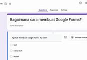 Cara Membuat Google Form Lewat Hp